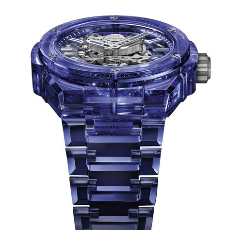 hublot full blue tourbillon.